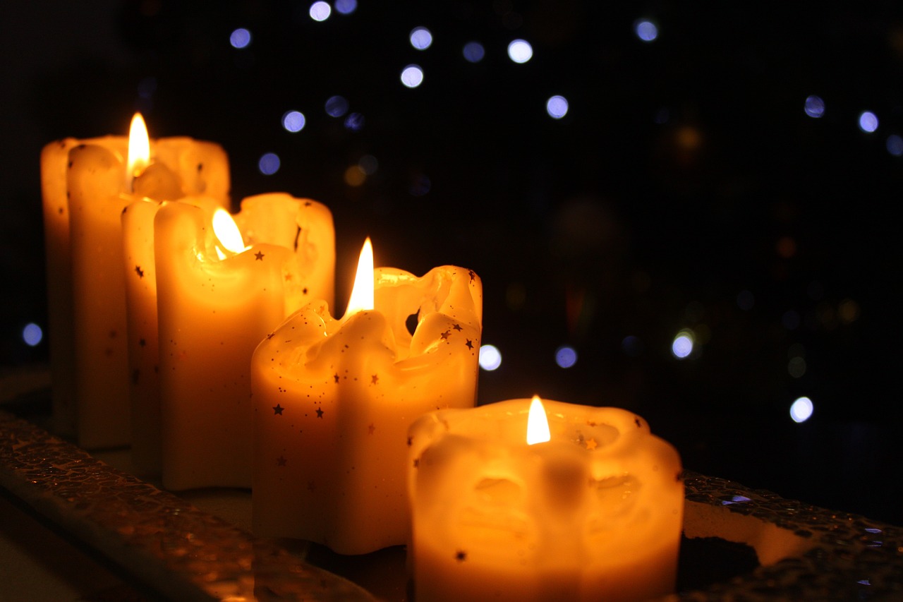 candlelight holidays light free photo