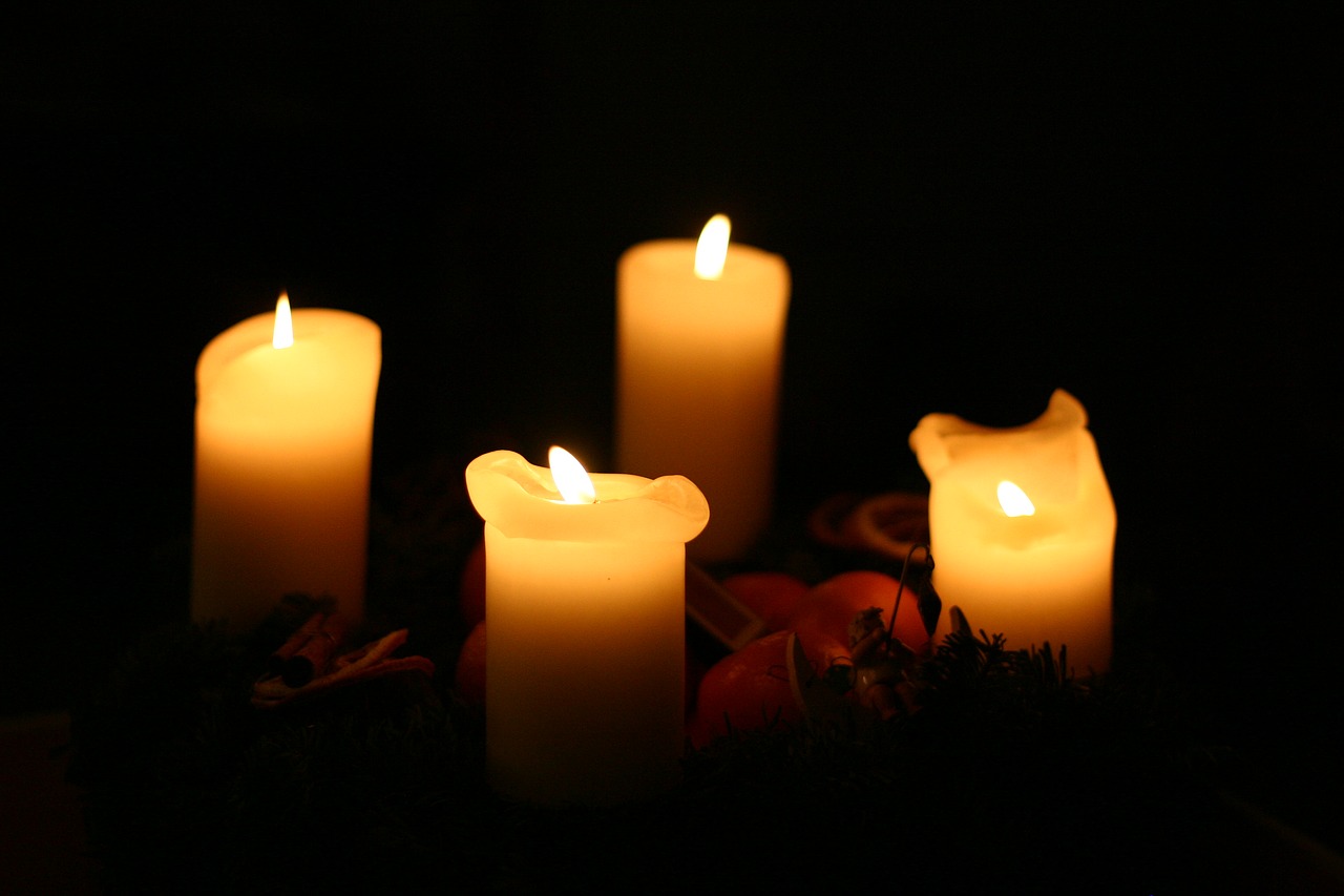 candlelight candles christmas free photo