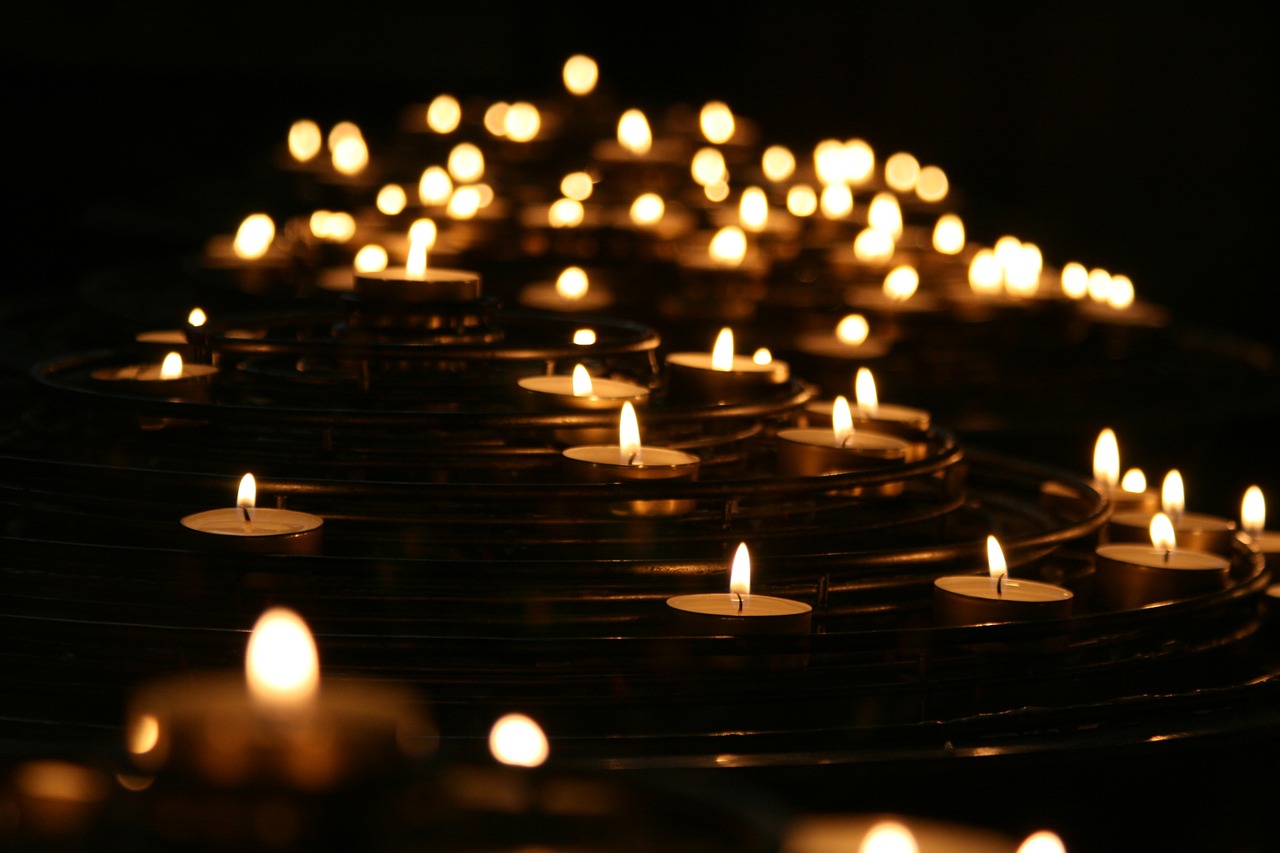 candlelights candles dark free photo