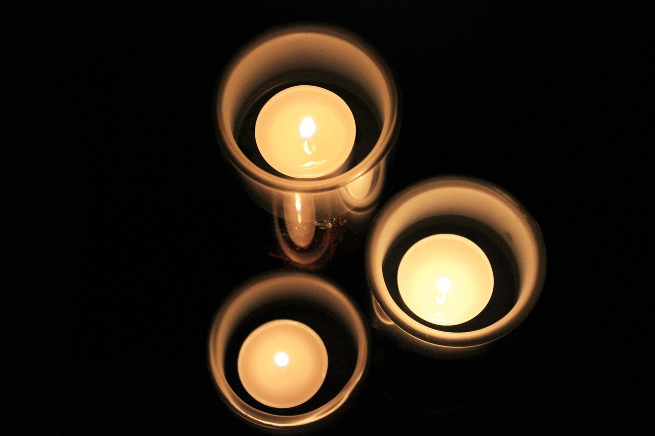 candles tealight tea lights free photo