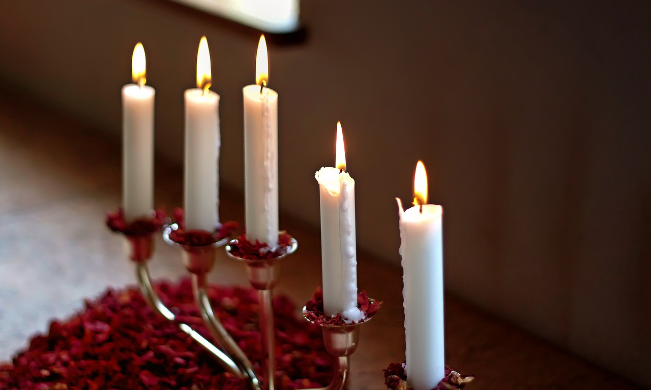 candles candlestick flame free photo