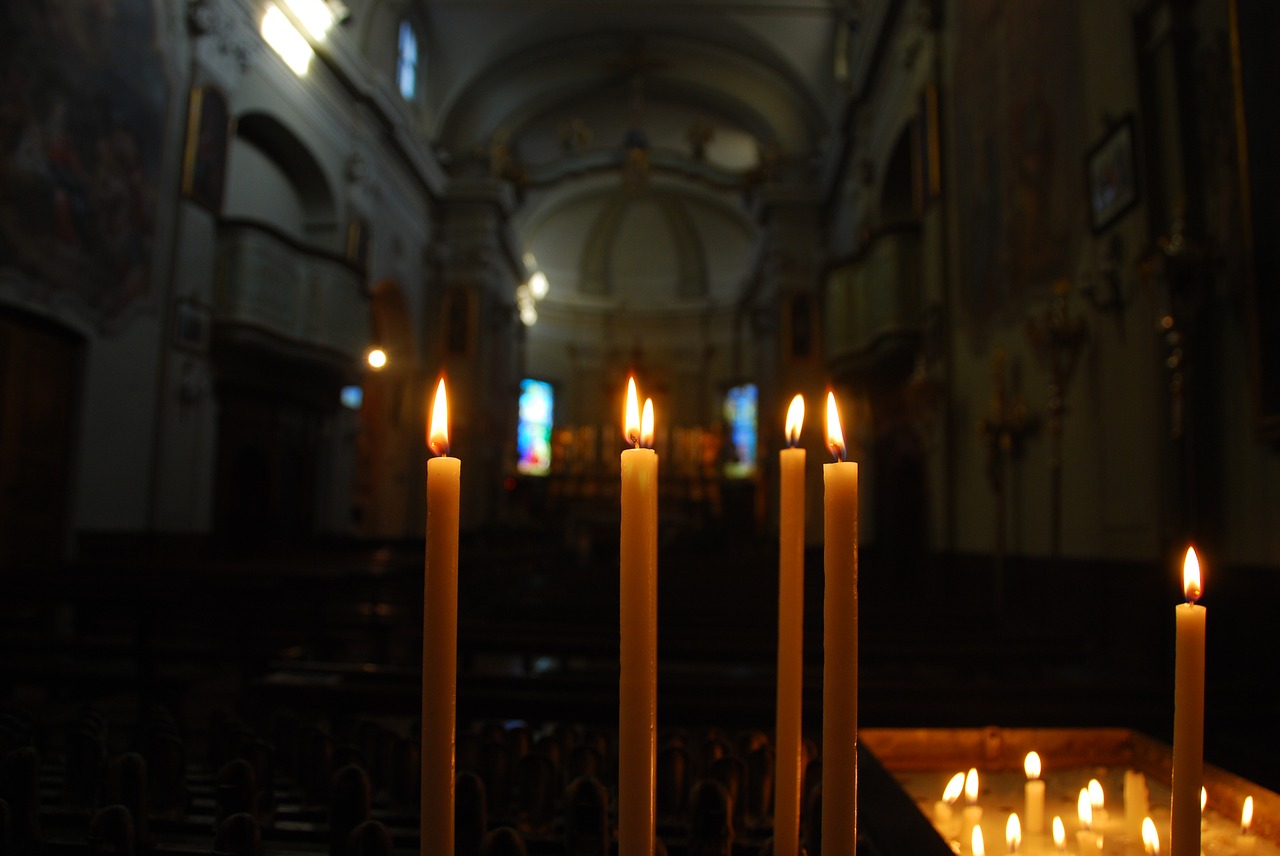 candles church light free photo