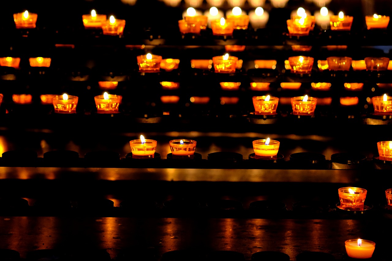 candles lights light free photo