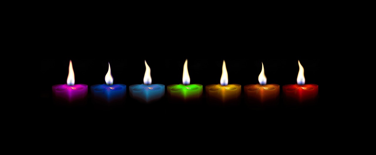 candles christmas colorful free photo