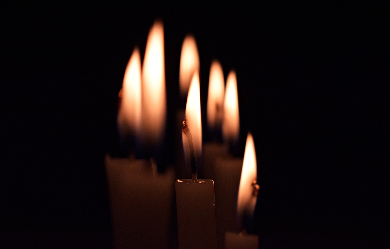 candles  on  seven free photo