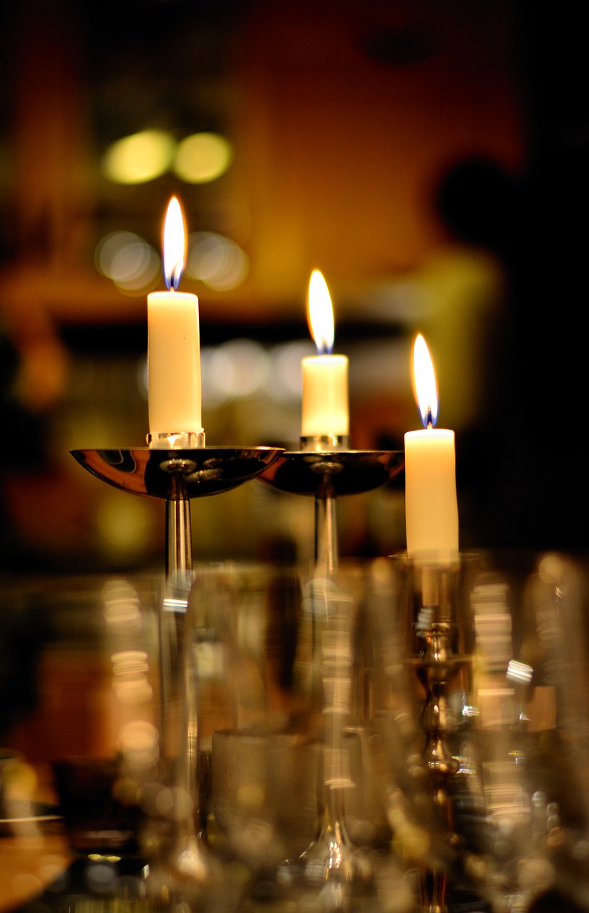 candles  candlelight  candlestick free photo