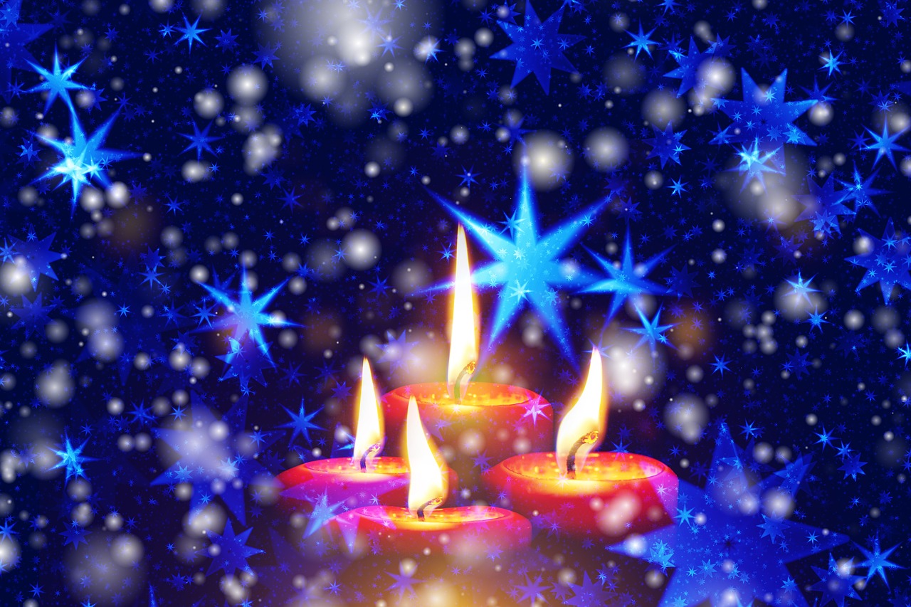 candles  advent  christmas free photo