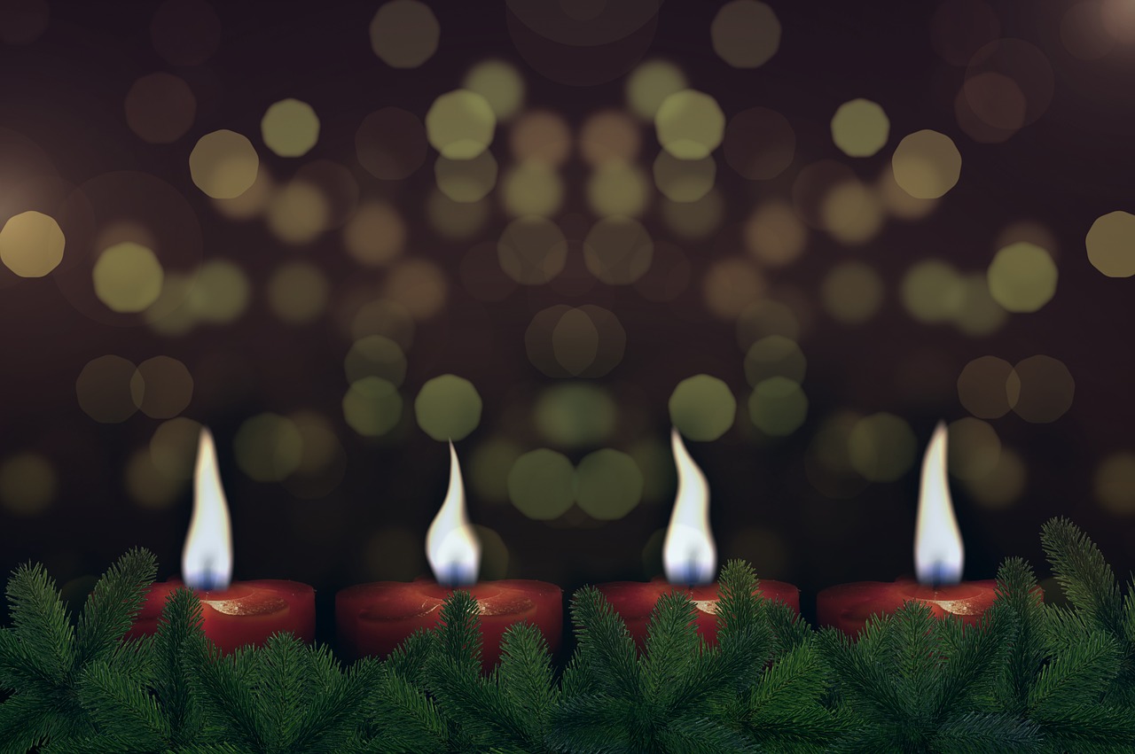 candles  christmas  advent free photo
