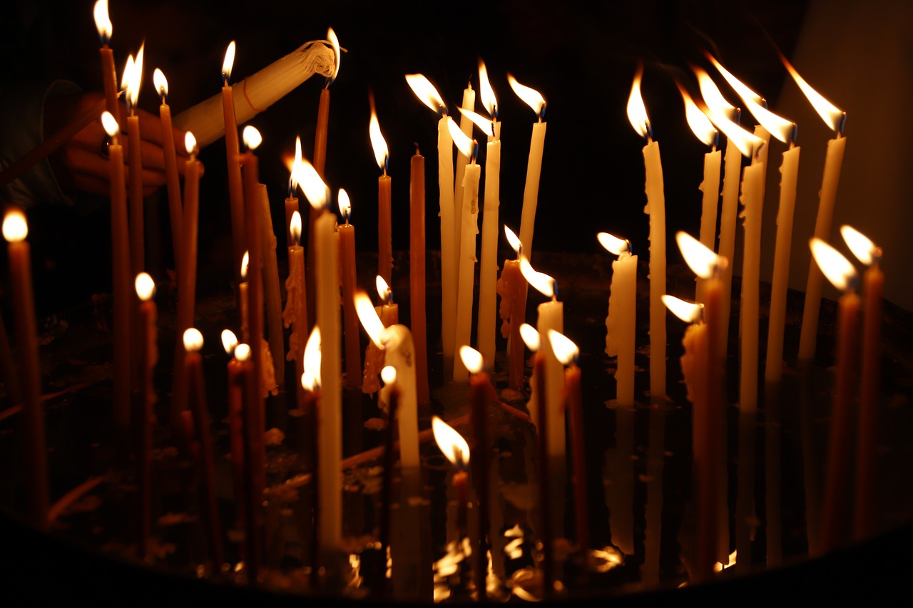 candles  candle  the flame free photo