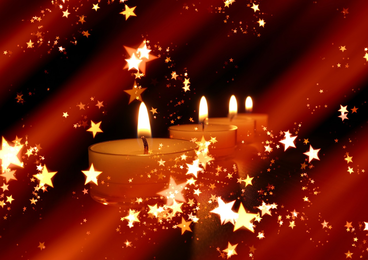 candles star christmas free photo