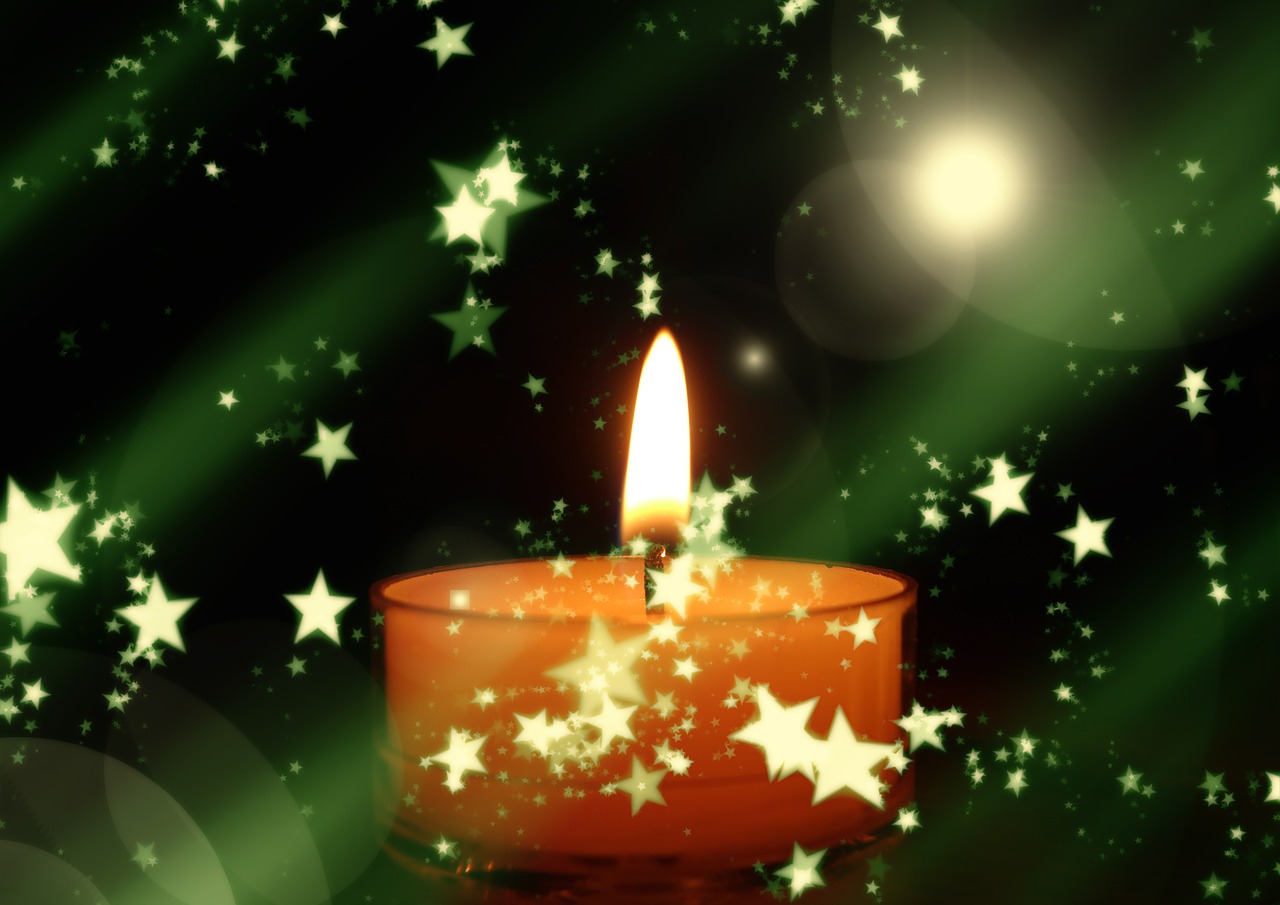 candles star christmas free photo