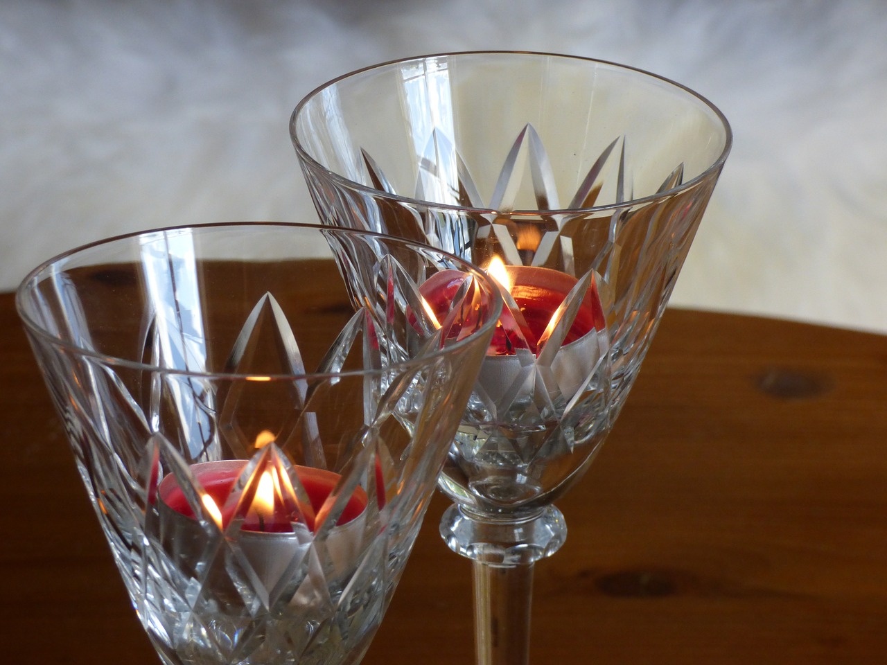 candles tealight crystal free photo