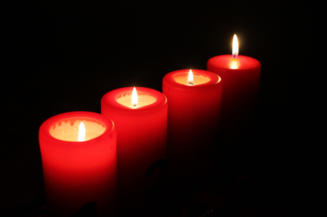 candles light advent free photo