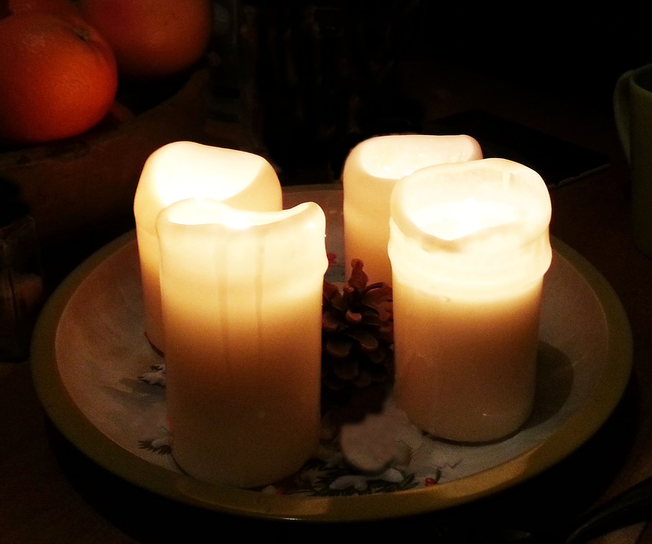 candles candlelight advent free photo