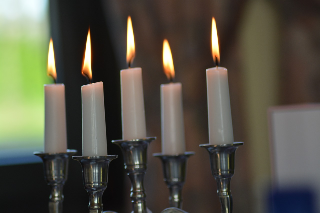 candles candlestick fire free photo