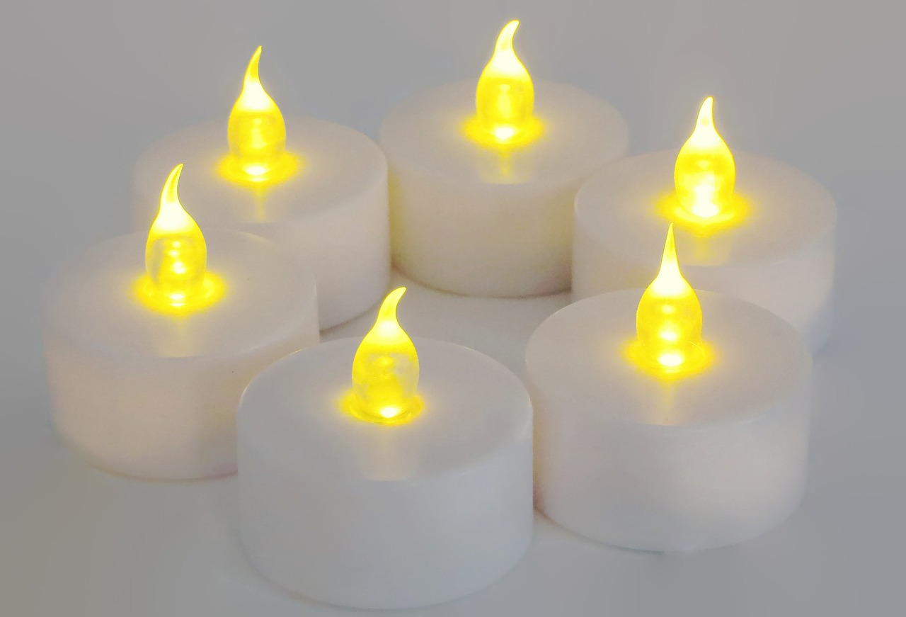 candles battery operated glow free photo