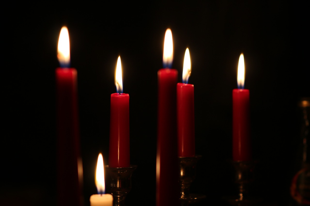 candles candlelight dark free photo