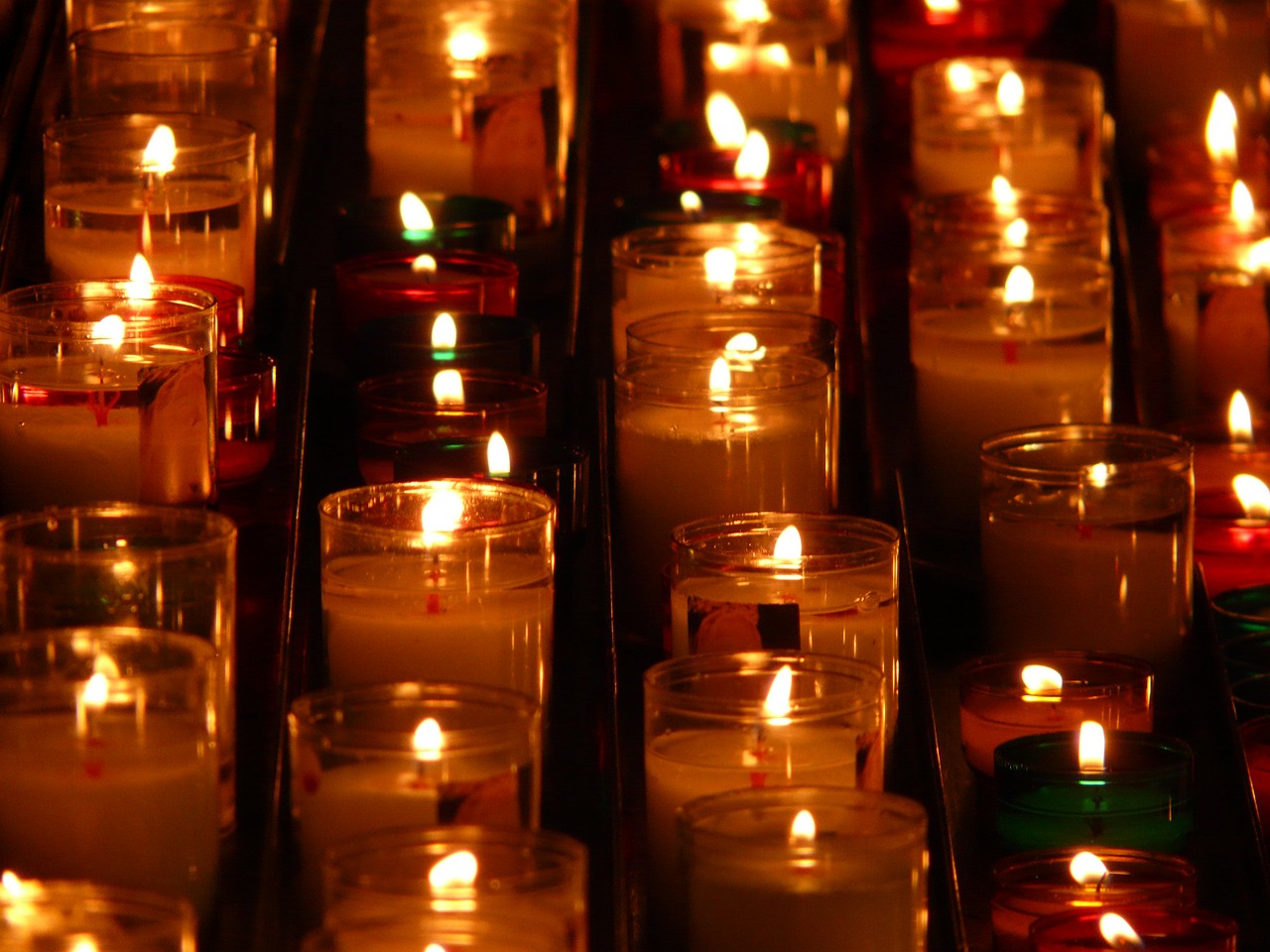 candles memorial lights flame free photo