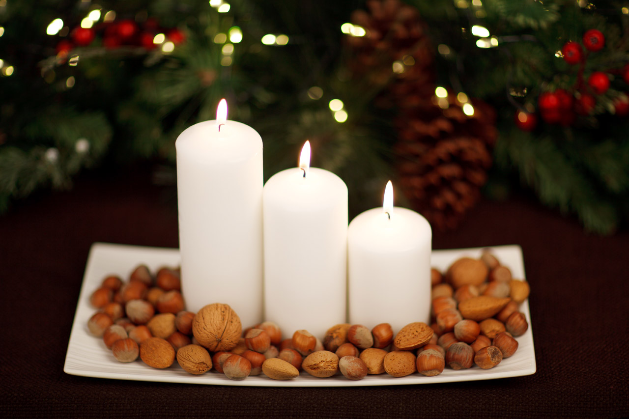 advent almond candle free photo