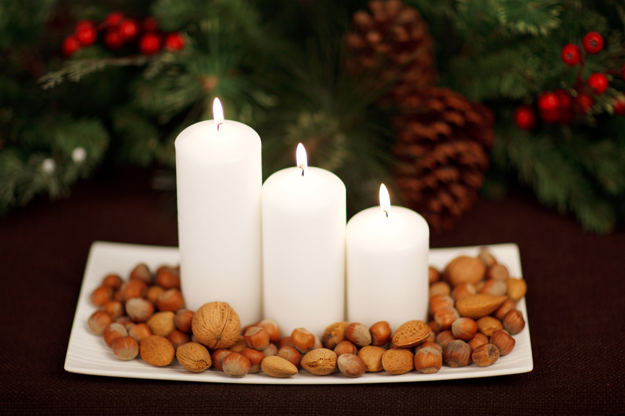 advent almond candle free photo