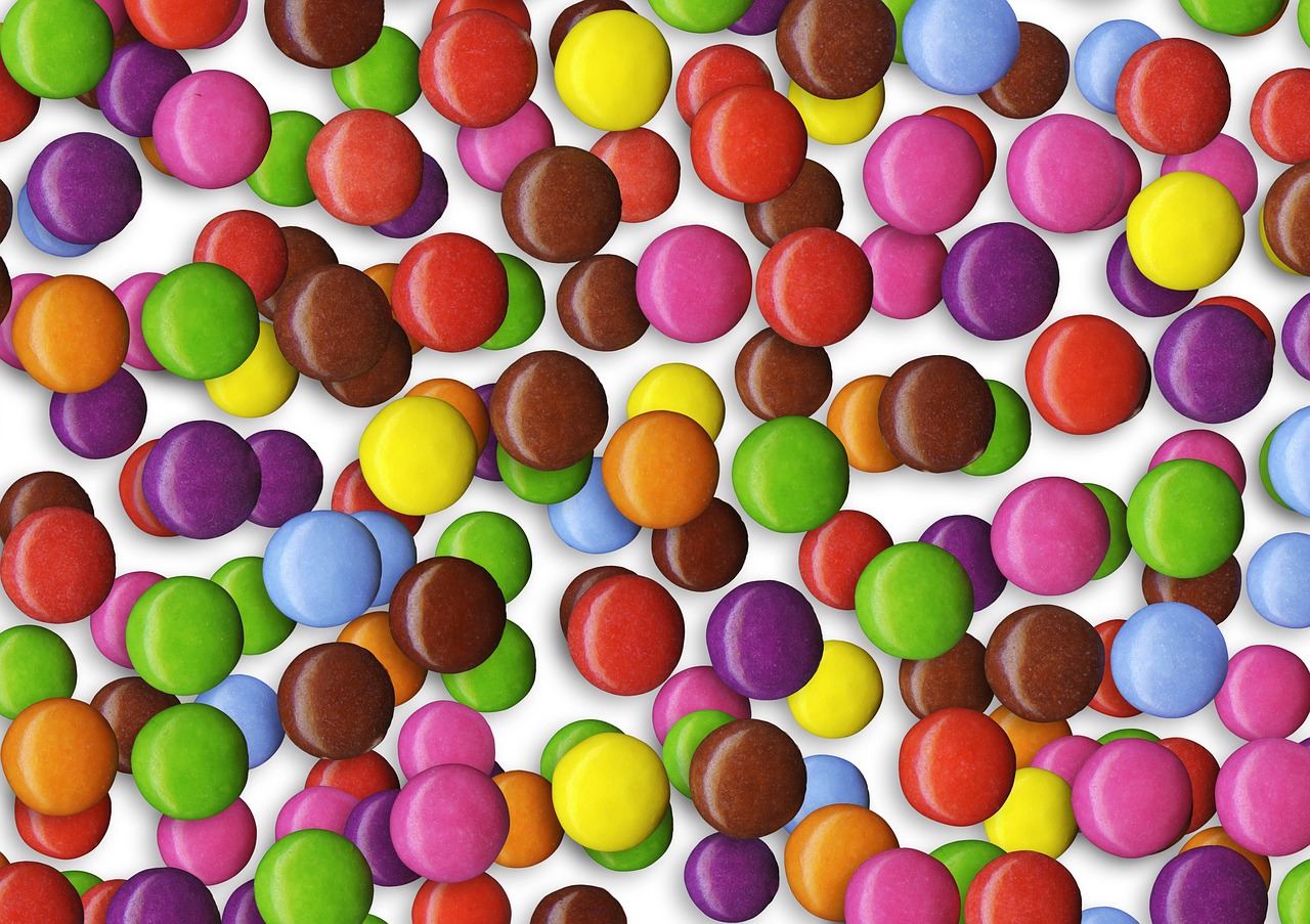 candy smarties bulk free photo