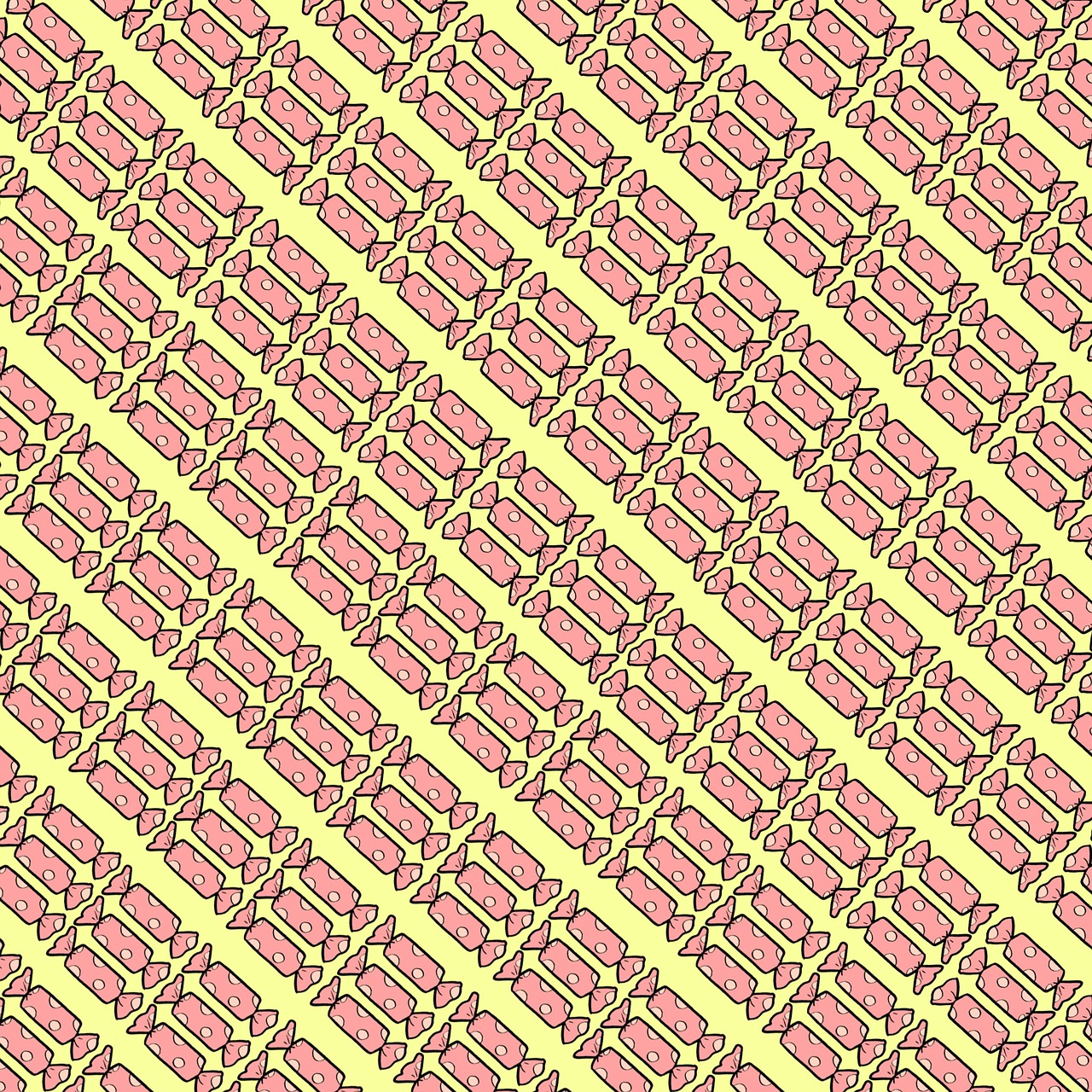 candy pattern background free photo