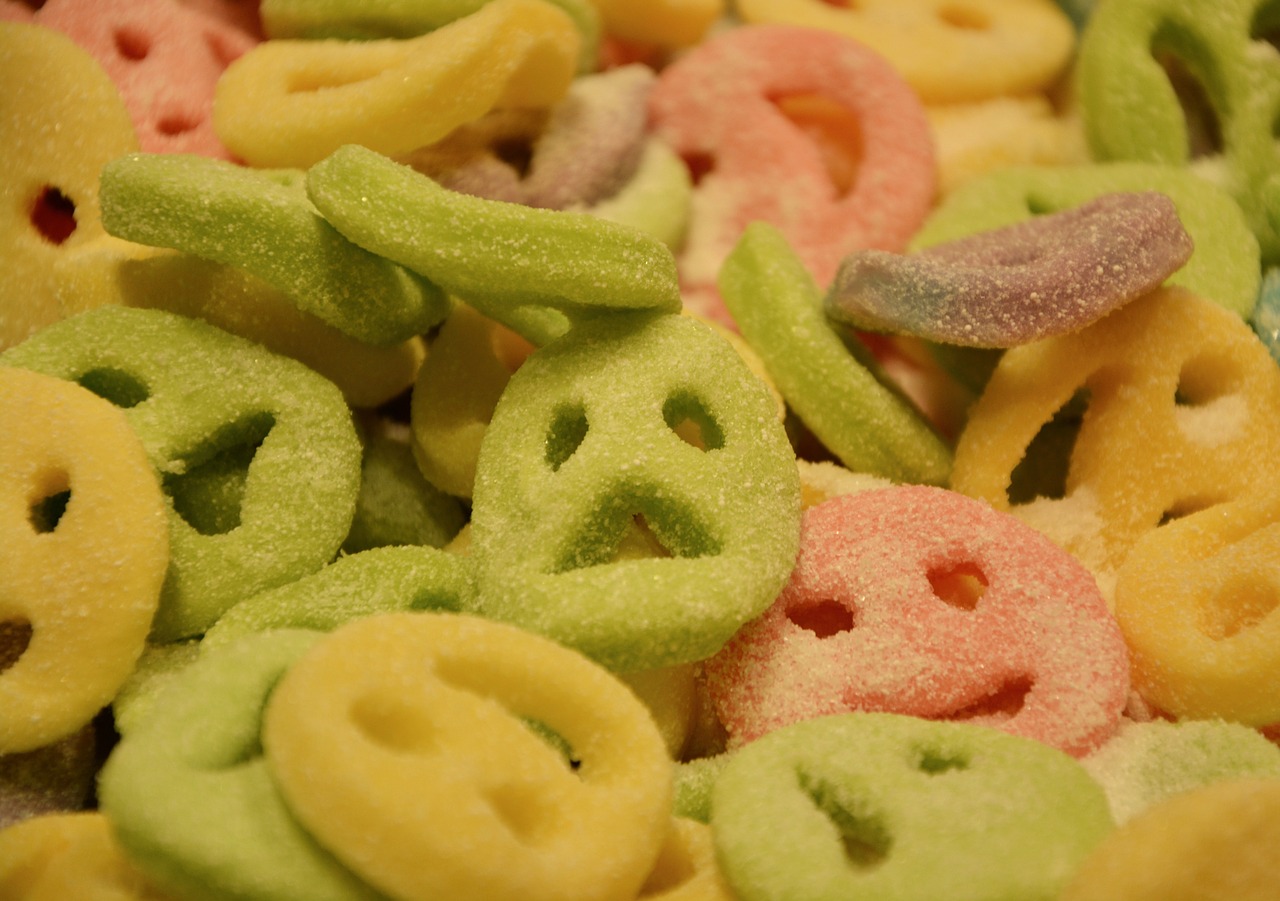 candy ghosts confectionery free photo