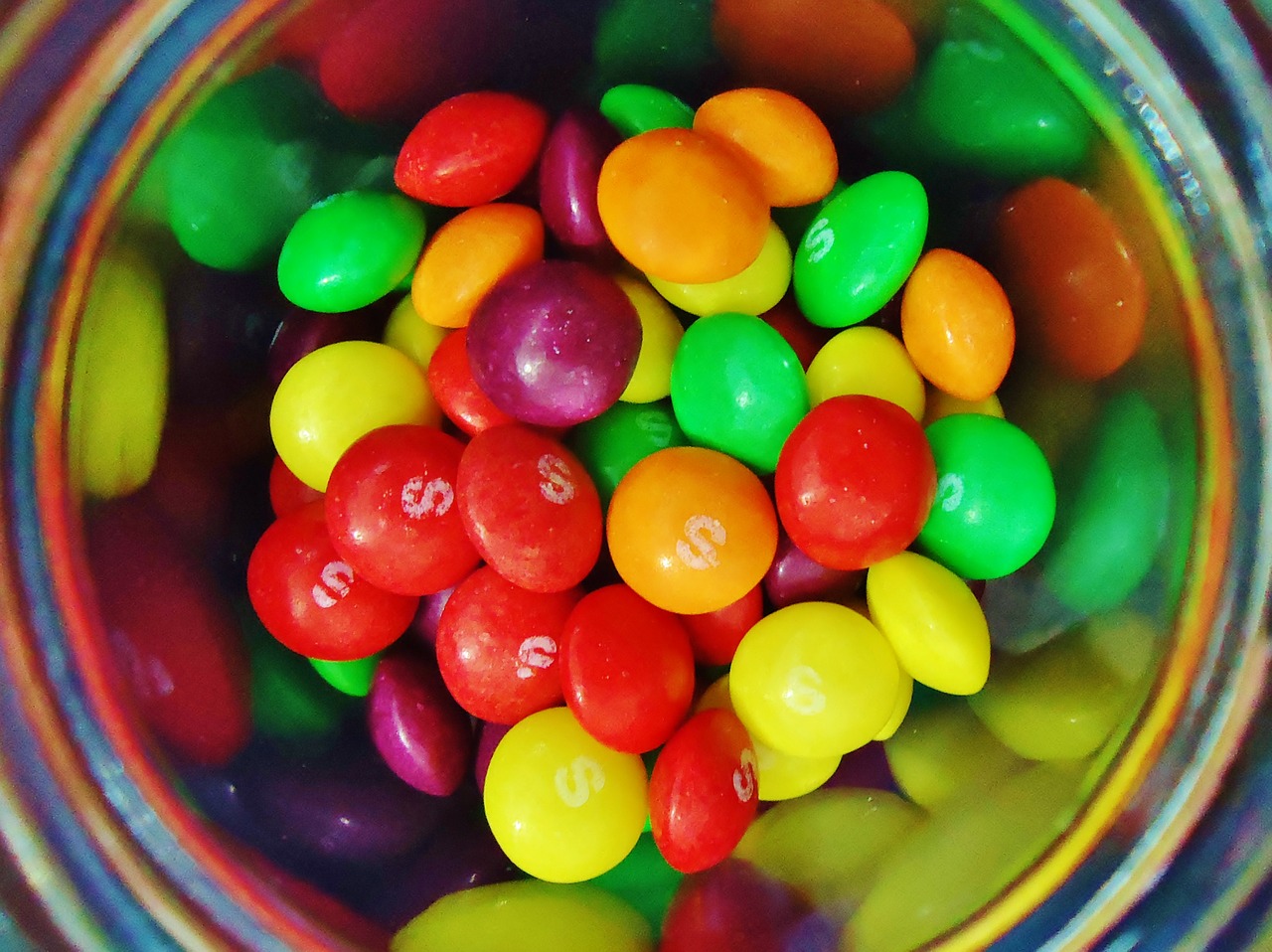 candy multicoloured colors free photo