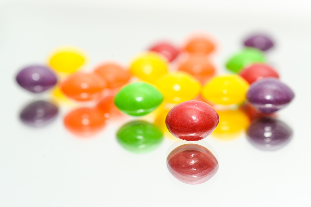 candy  skittle  colorful free photo