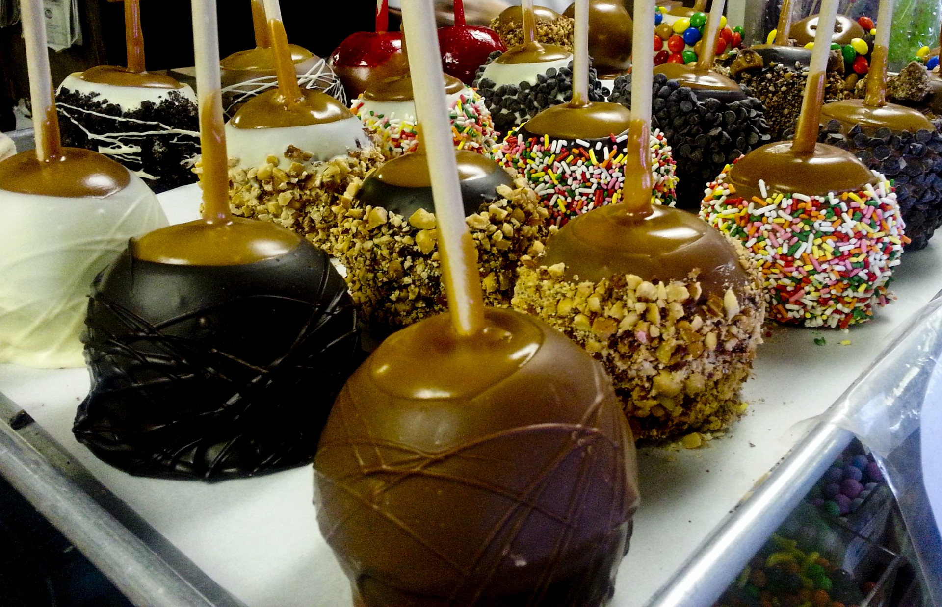 candy apples bakery free photo