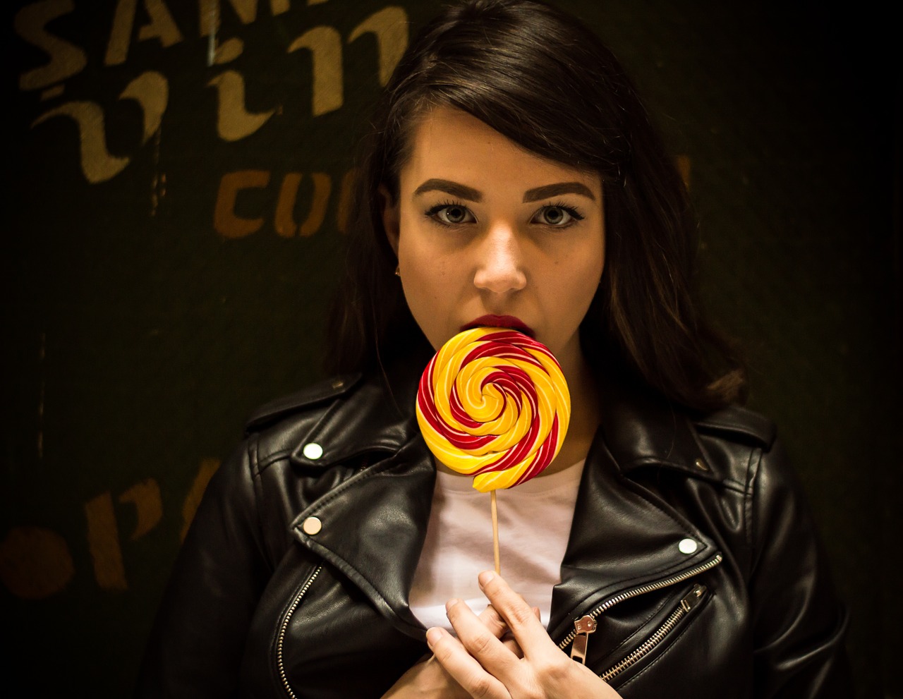 candy bar girl in relation to free photo