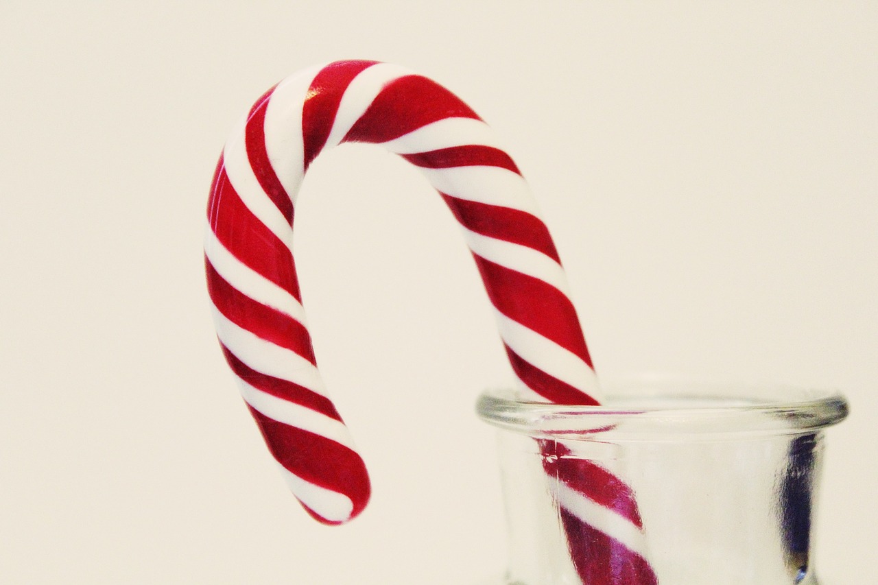 candy cane candy sweet free photo
