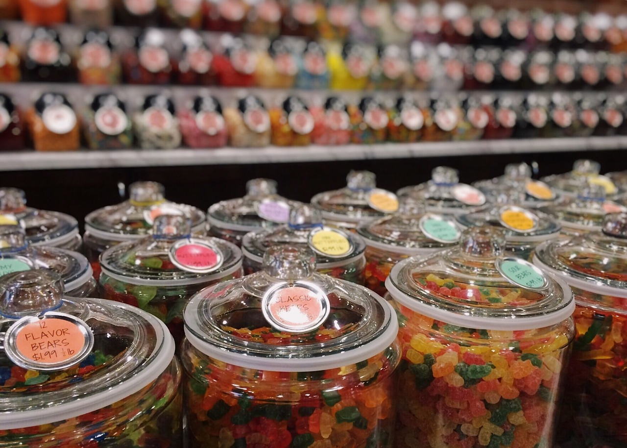 candy shop candy sweets free photo