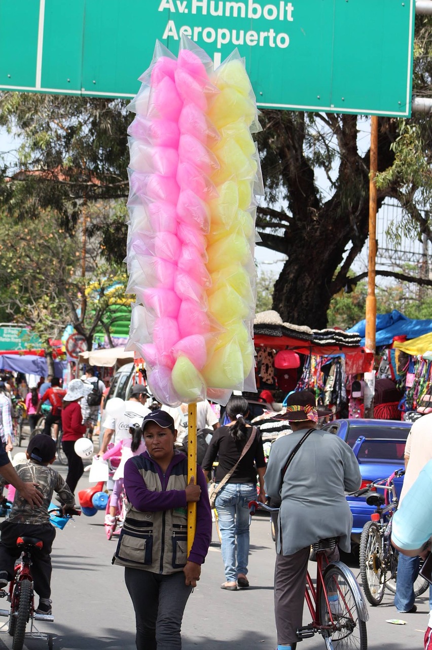 candyfloss cochabamba bolivia free photo