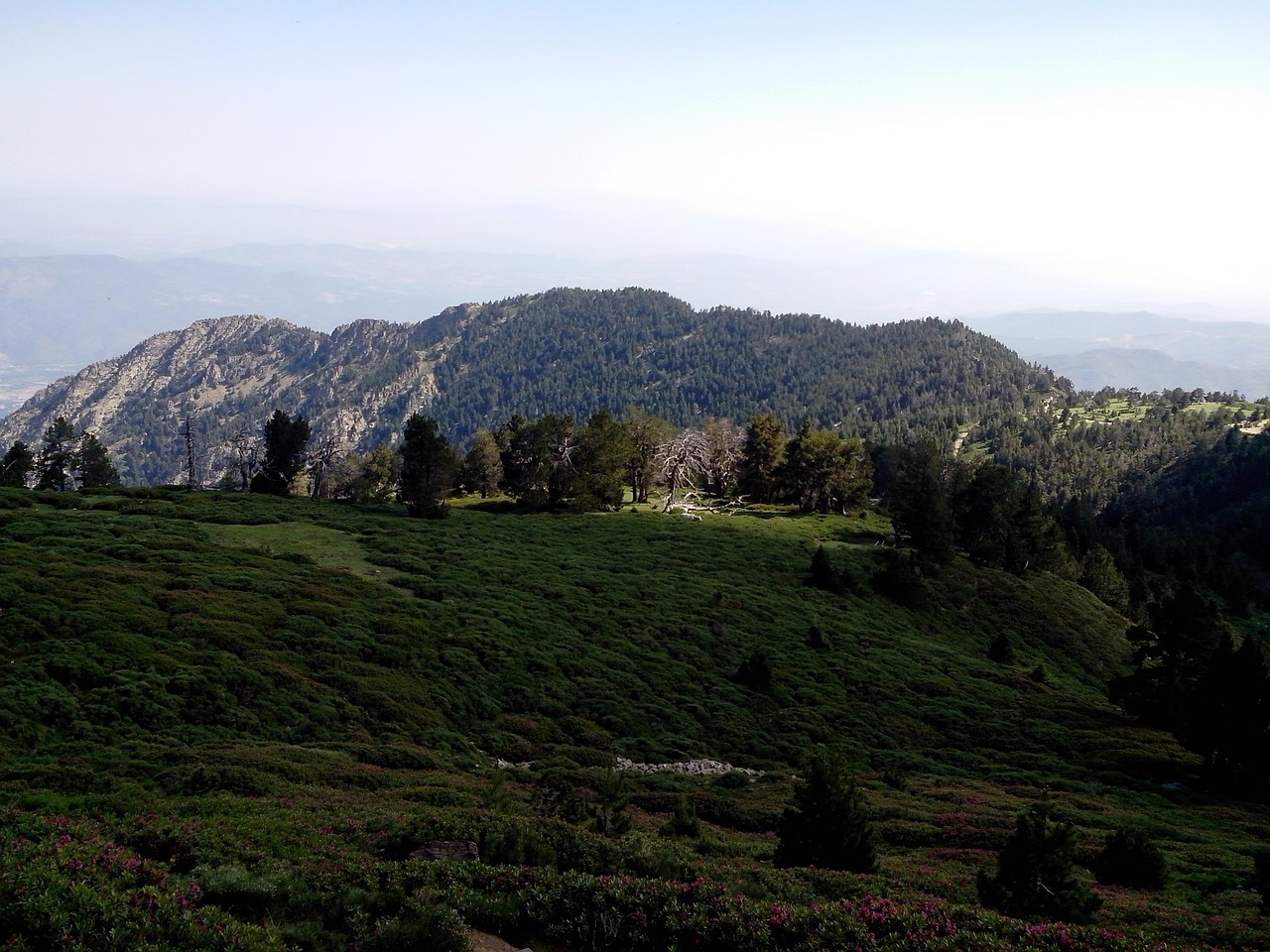 canigou mountain hiking free photo