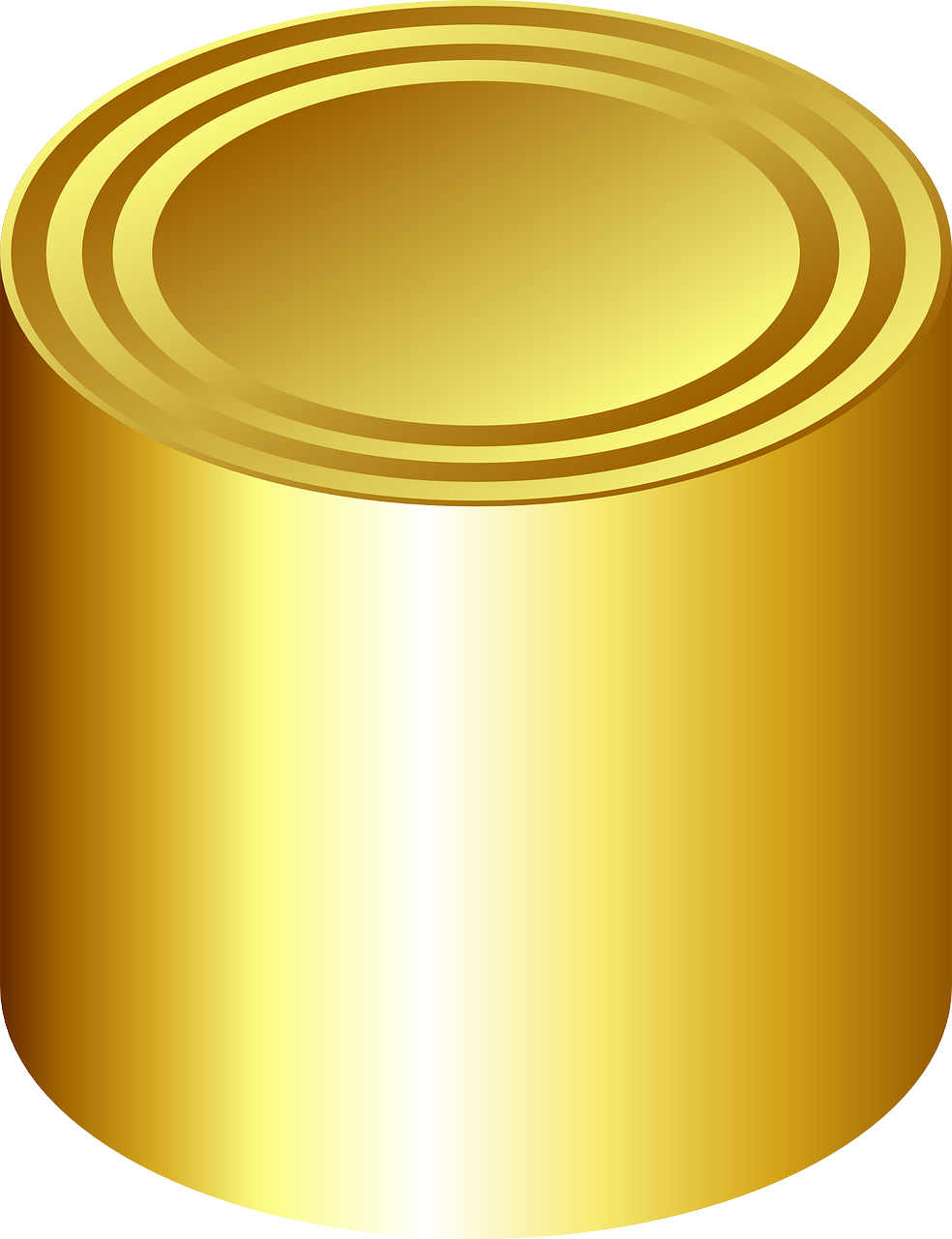 canned food can cylinder free photo