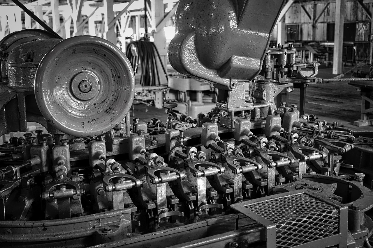 cannery machine factory free photo