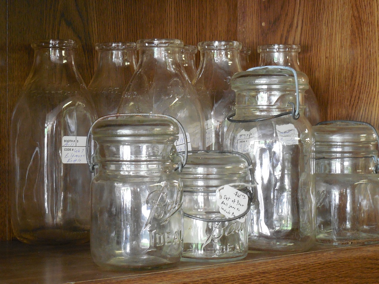 canning jars glass free photo