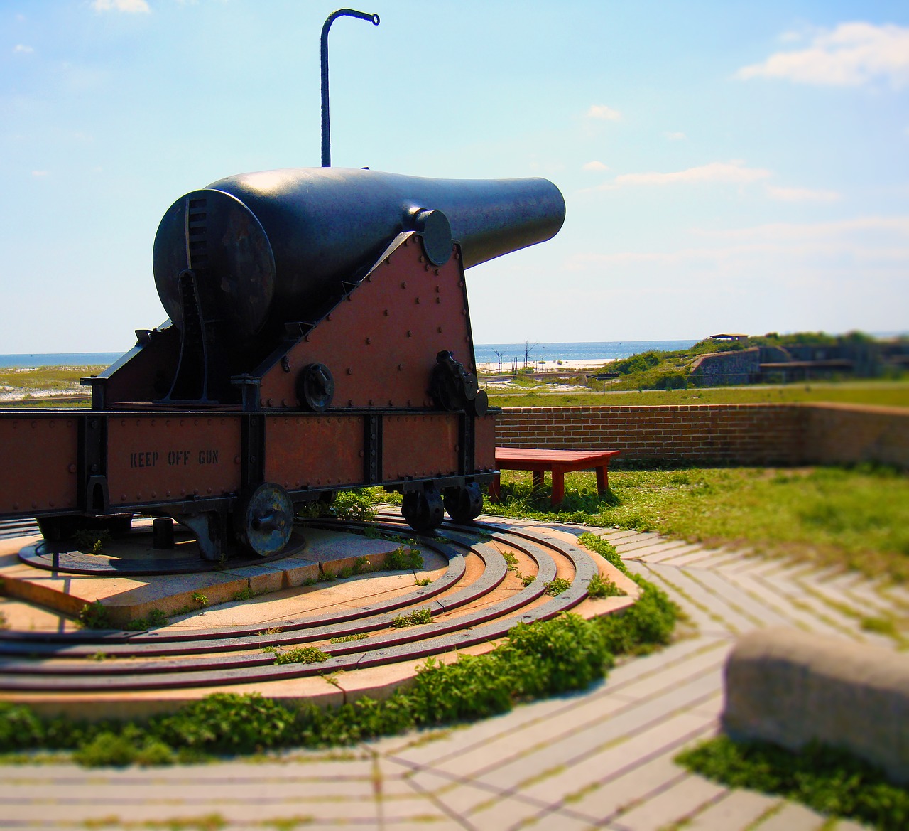 cannon gun military fort free photo