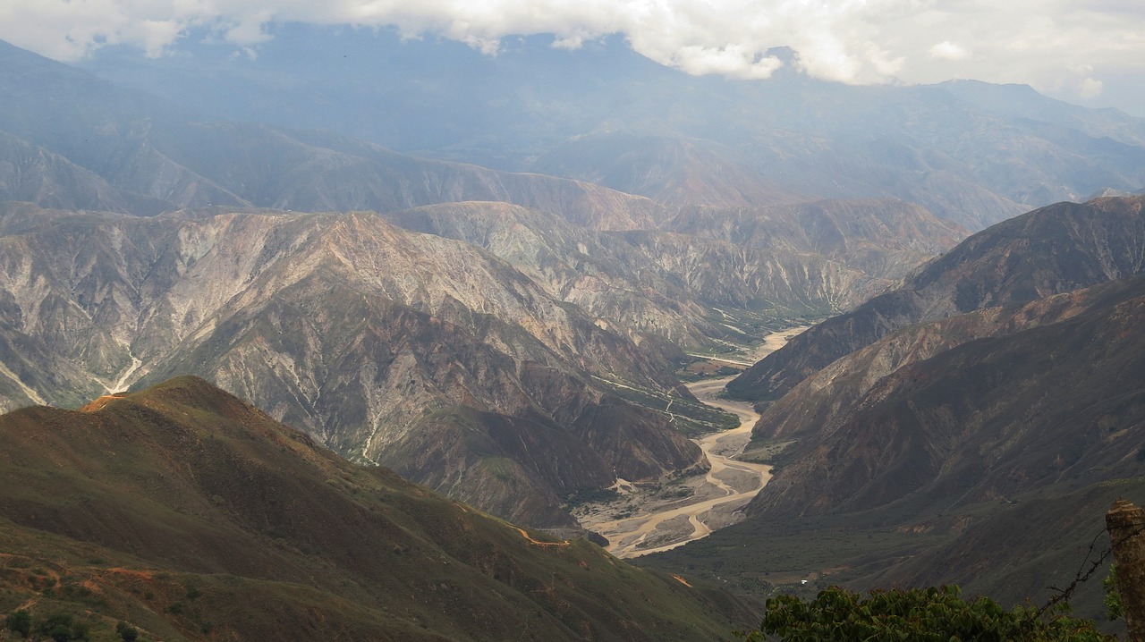 cannon chicamocha santander free photo