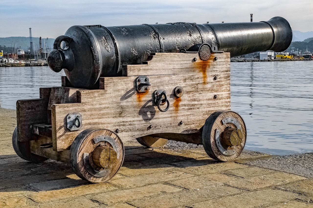 cannon barrel artillery free photo