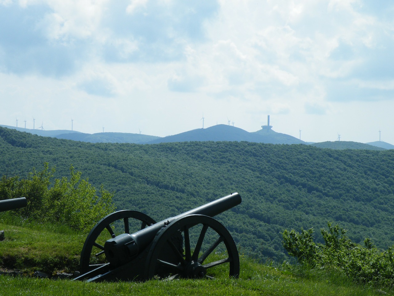 cannon mountains bulgaria free photo