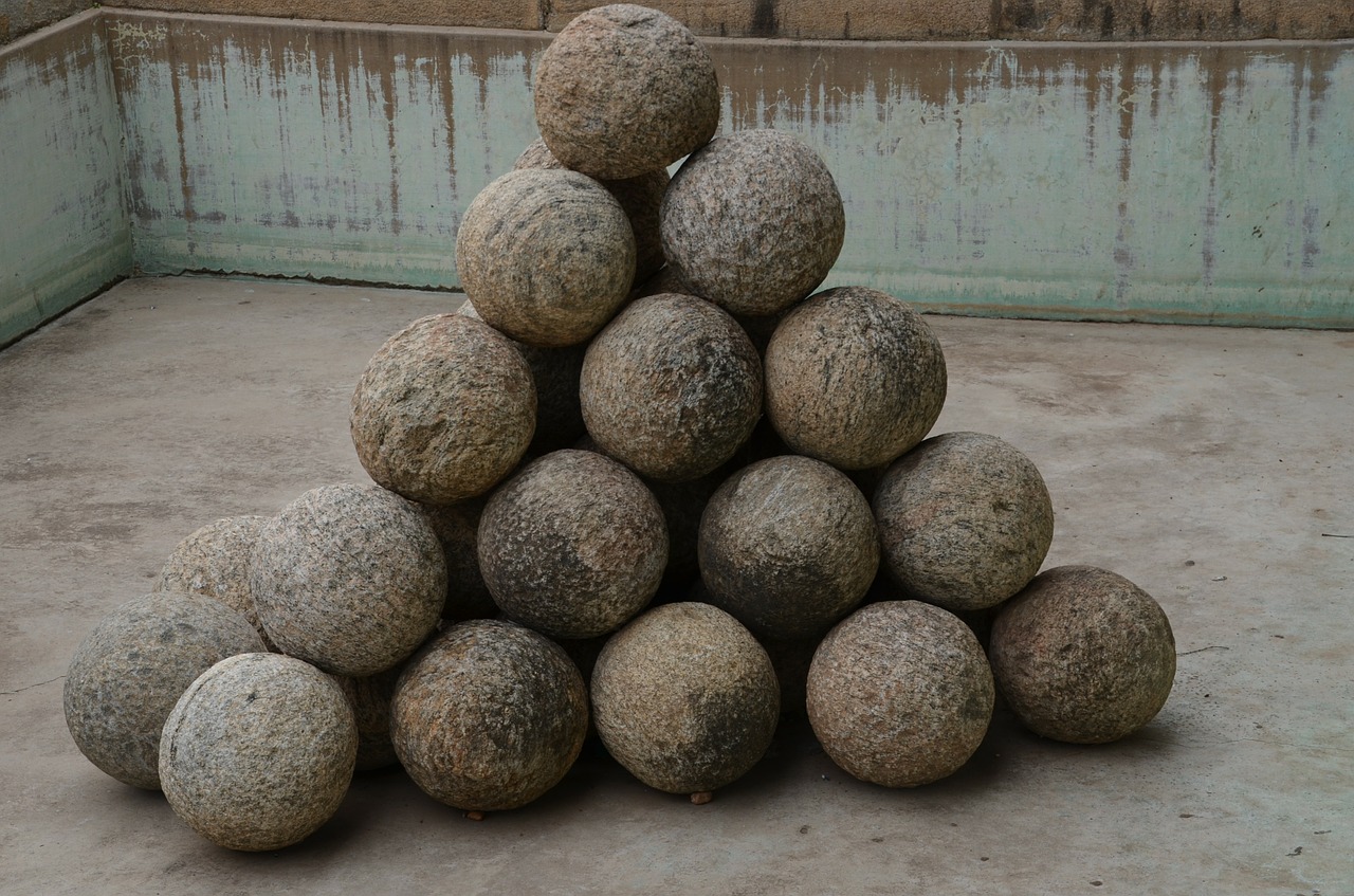 cannon balls cannon balls free photo