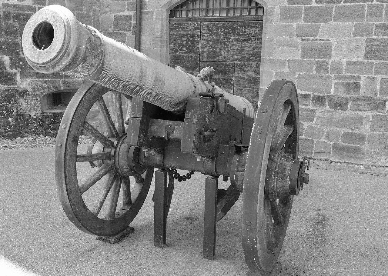 cannon  gun  weapon free photo
