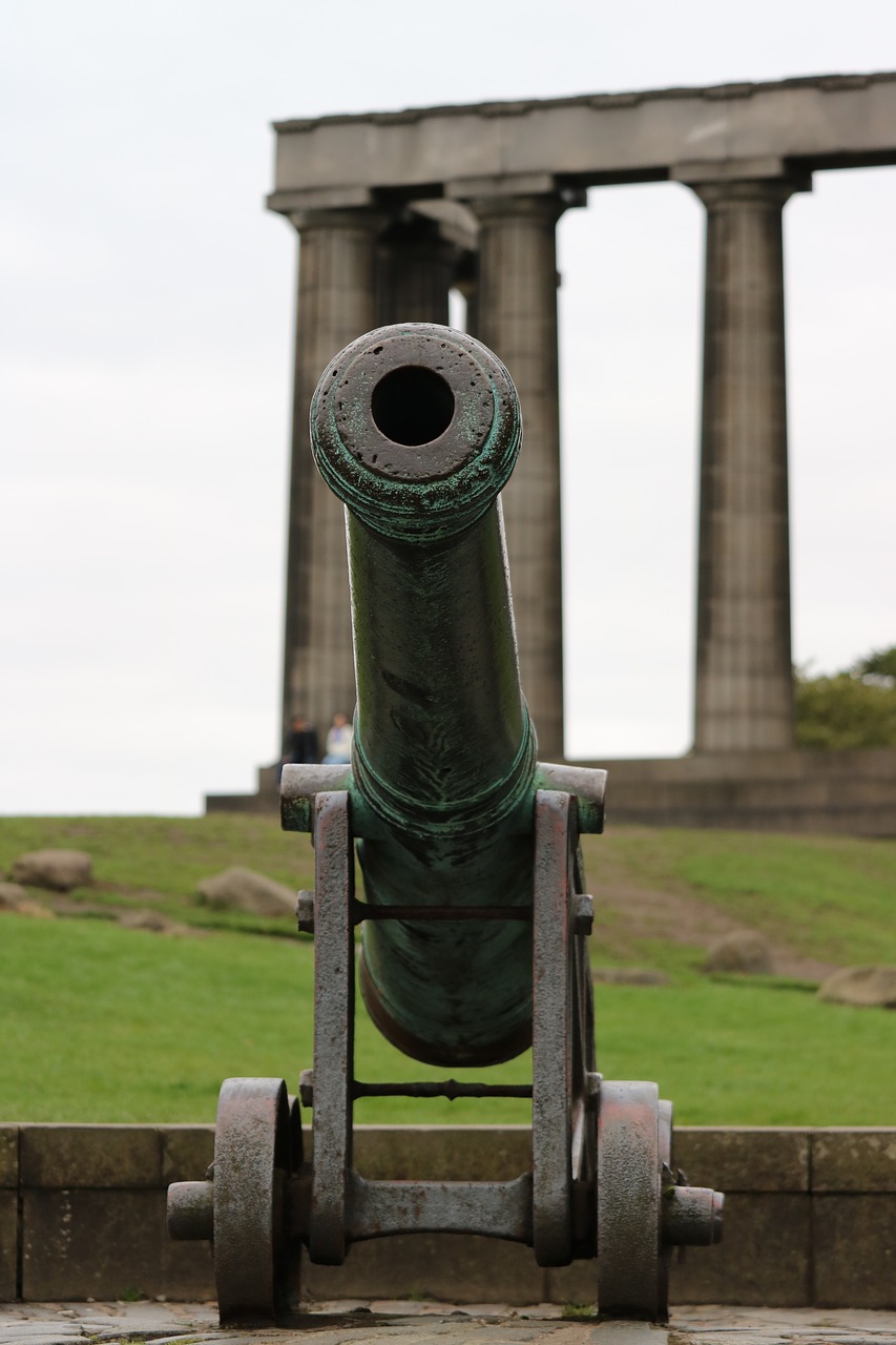 cannon  ruins  wilderness free photo