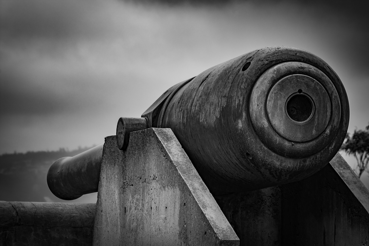 Download free photo of Cannon, gun, weapon, military, battle - from ...