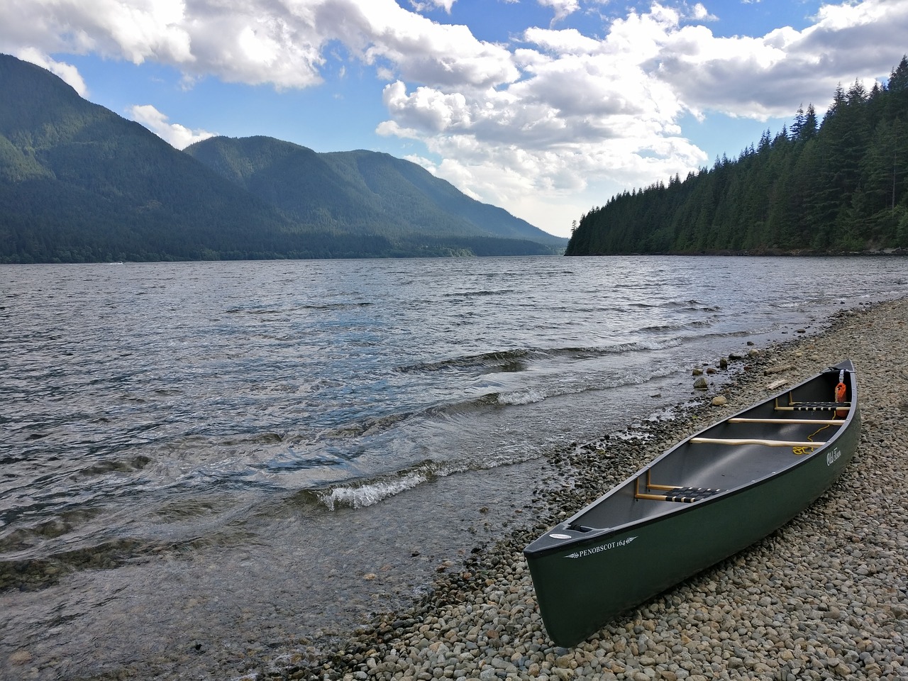 canoe lake nature free photo