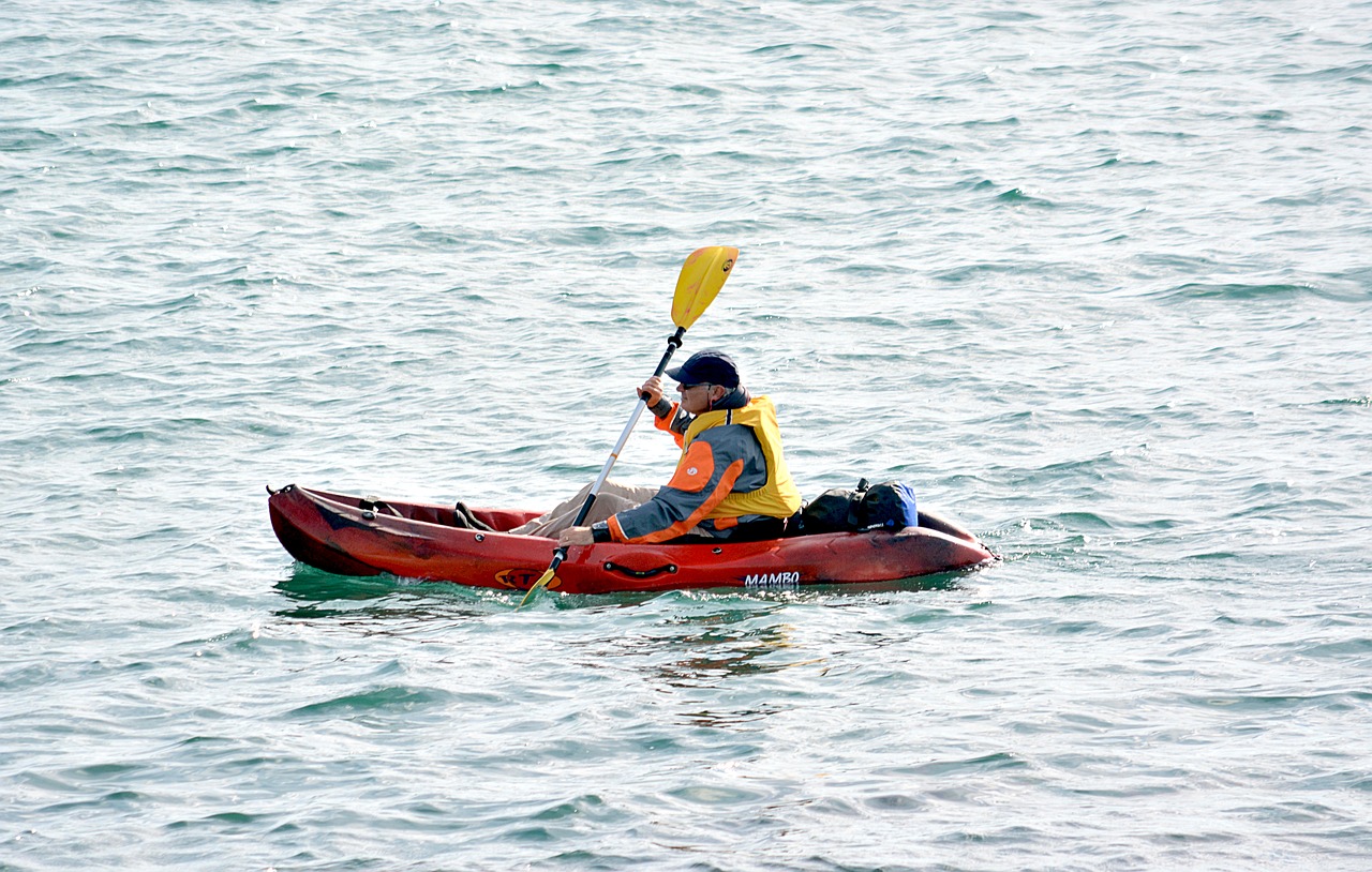 canoe kayak water sport free photo