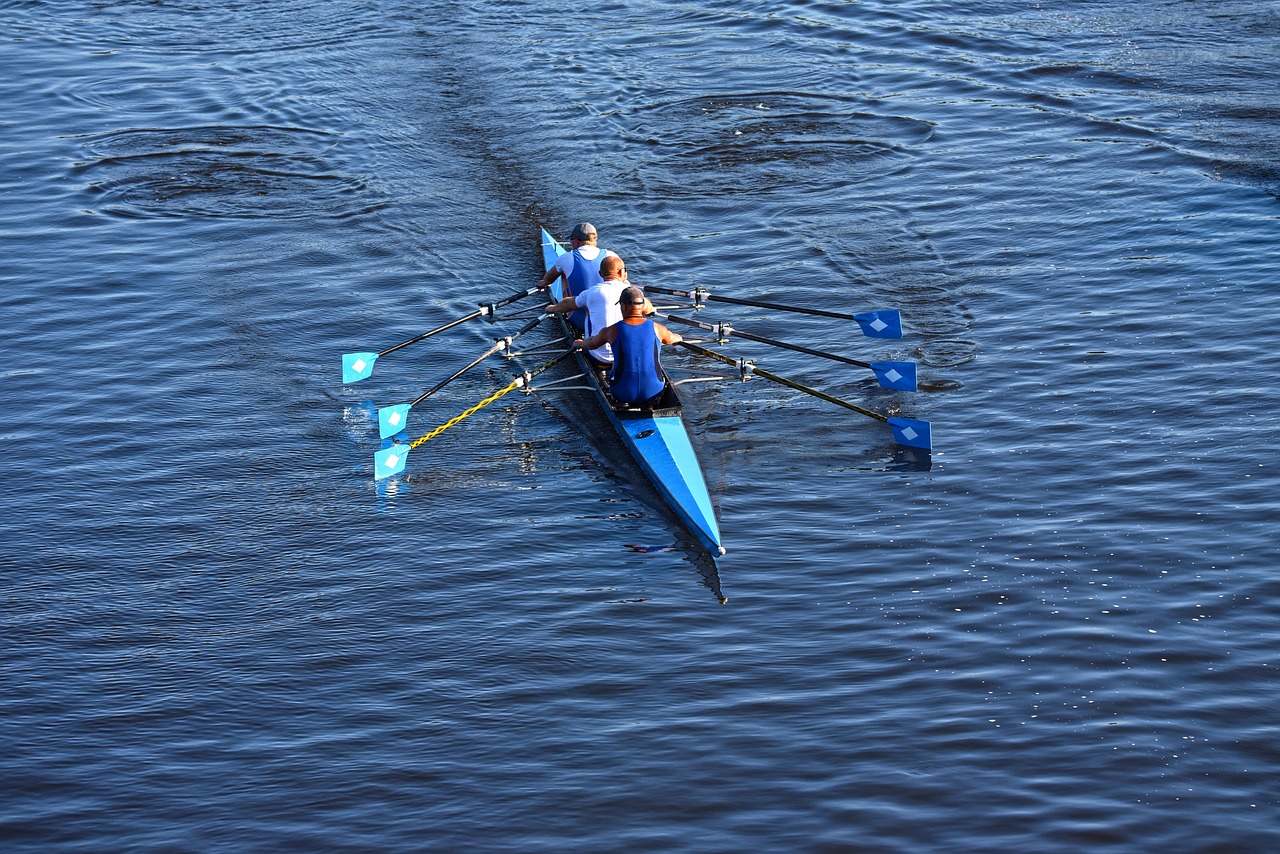 canoe  rowers  rowing free photo