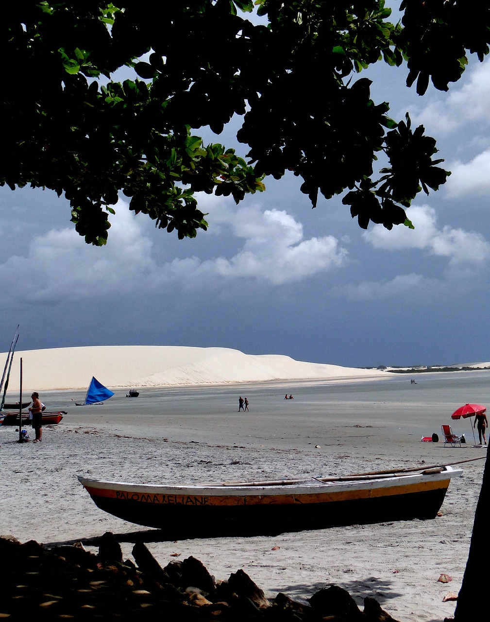 canoe mar beach free photo